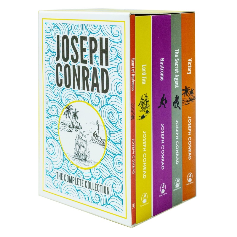Joseph Conrad: The Complete Collection  5 Book Classic Literature Box Set | Heart of Darkness, Lord Jim, Nostromo, Victory & The Secret Agent Novels
