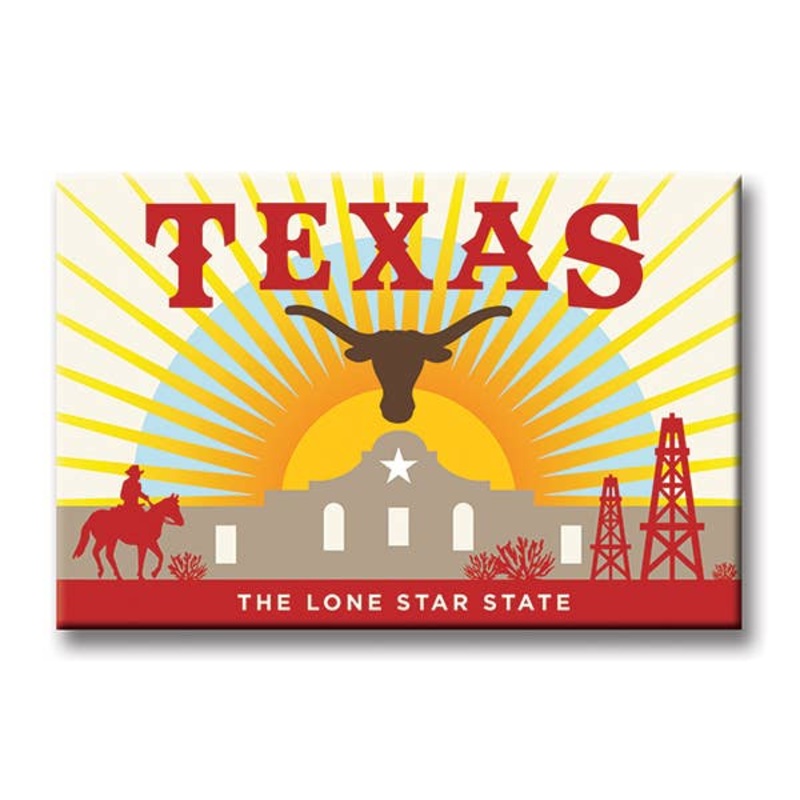 Magnet – Texas Alamo Lone Star State