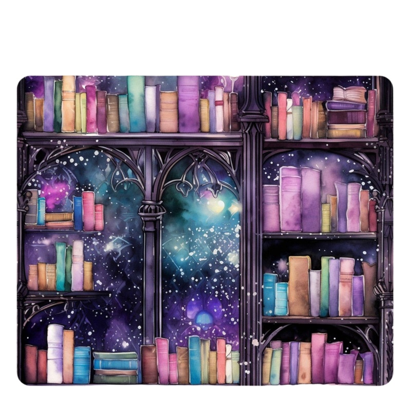 Mouse Pad – Fantasy Bookshelf