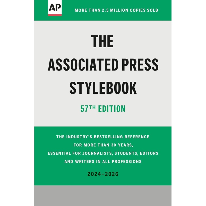 The Associated Press Stylebook: 2024-2026 Paperback