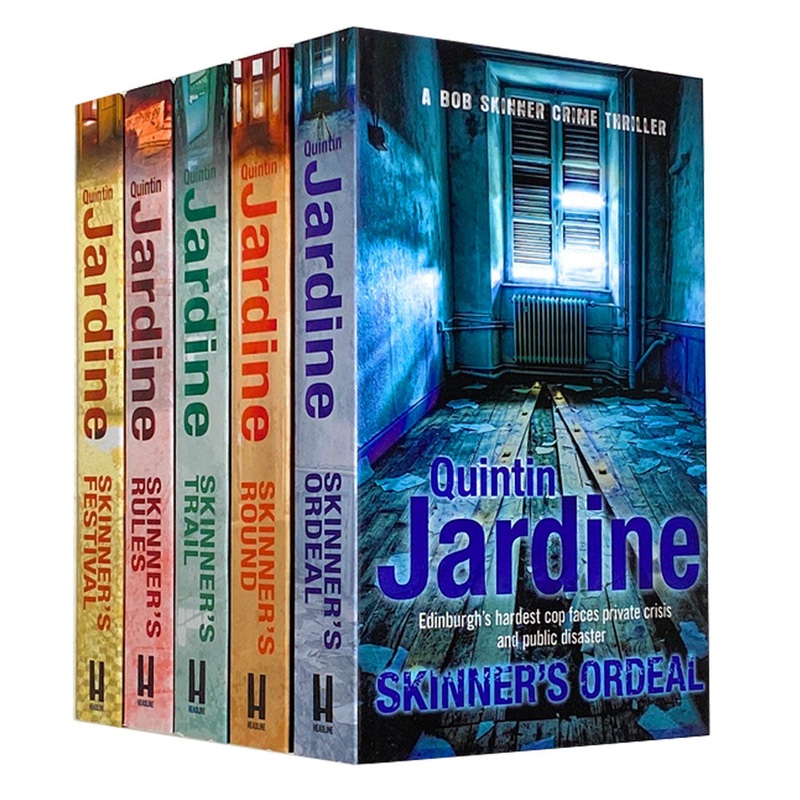 Bob Skinner Series 5 Books Collection Set by Quintin Jardine  Crime Thrillers Fiction Mystery Novels by British Author Scottish Bestseller