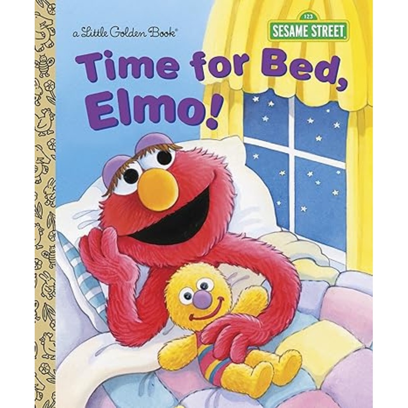 Time for Bed, Elmo! (Sesame Street) (Little Golden Book)