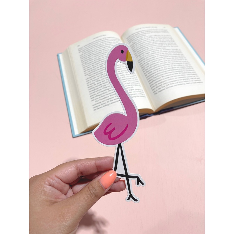 Bloomwolf Studio: Flamingo Bookmark