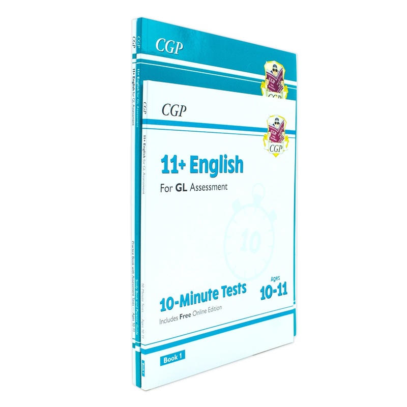 CGP’s unbeatable Revision Guides for 11+ English 3 Book Set Collection
