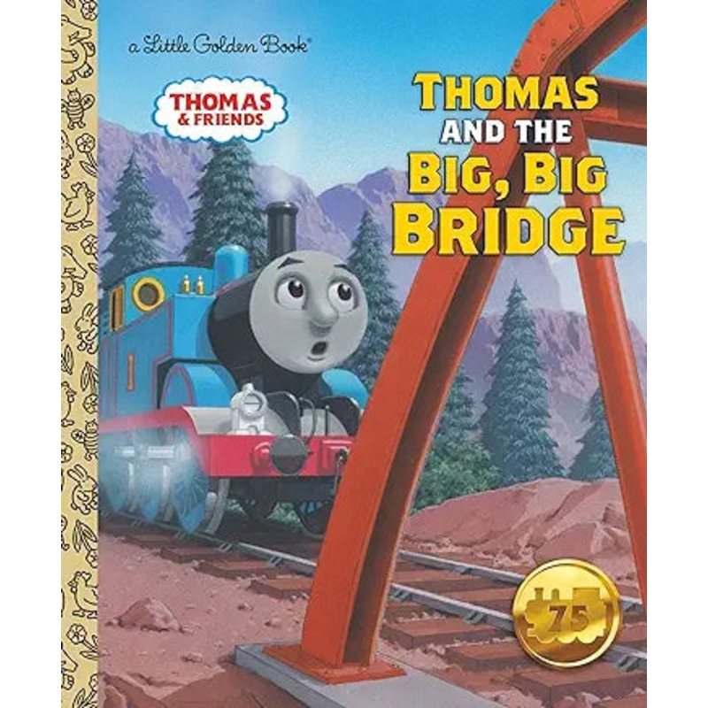 Thomas and the Big, Big Bridge (Thomas & Friends) (Little Golden Book)