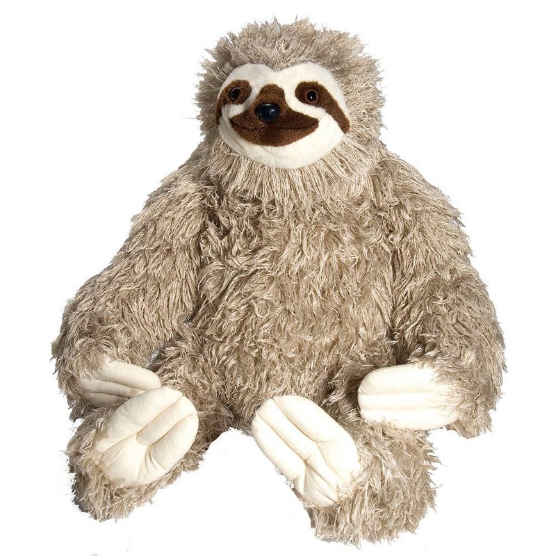 Wild Republic – CK-Jumbo Sloth Stuffed Animal 30″