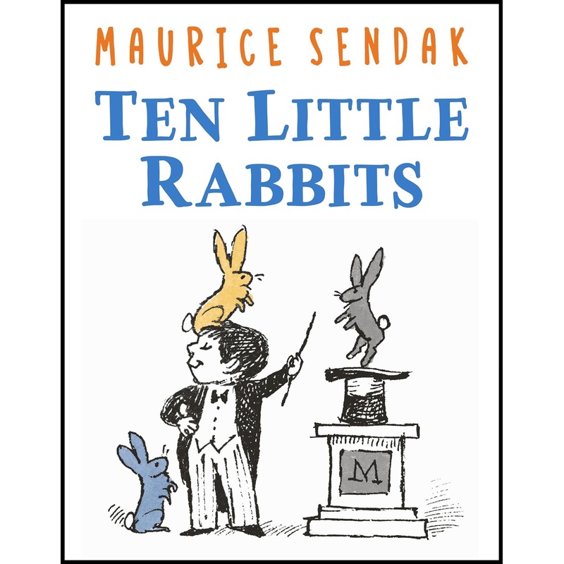 Ten Little Rabbits Hardcover