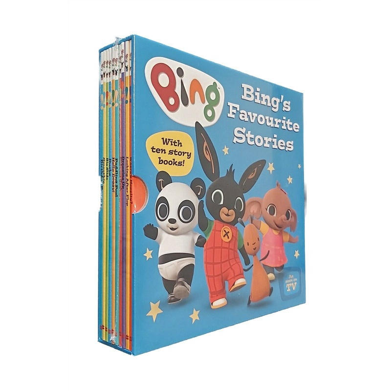 Bing Bunny 10 Books Ted Dewan Favourite Stories Box Set As Seen on TV Kids New
