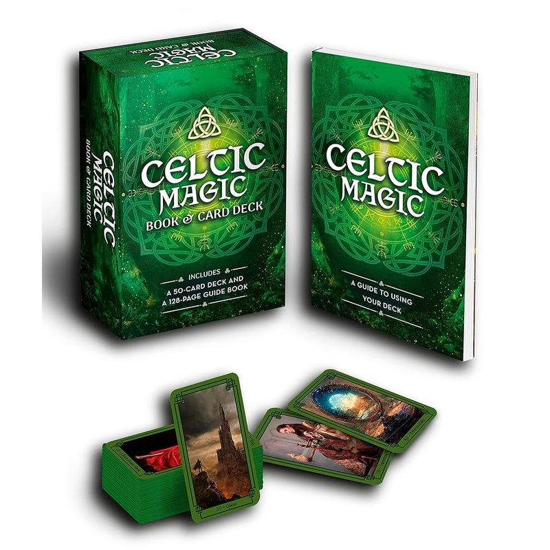 Celtic Magic Book & Card Deck: Includes a 50-Card Deck and a 128-Page Guide Book (Sirius Oracle Kits)