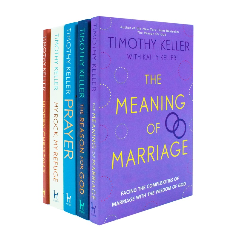 Timothy Keller 5 Book Collection Christian Faith,Spirituality & Life Guidance |Includes Hidden Christmas, Prayer, The Reason for God & More