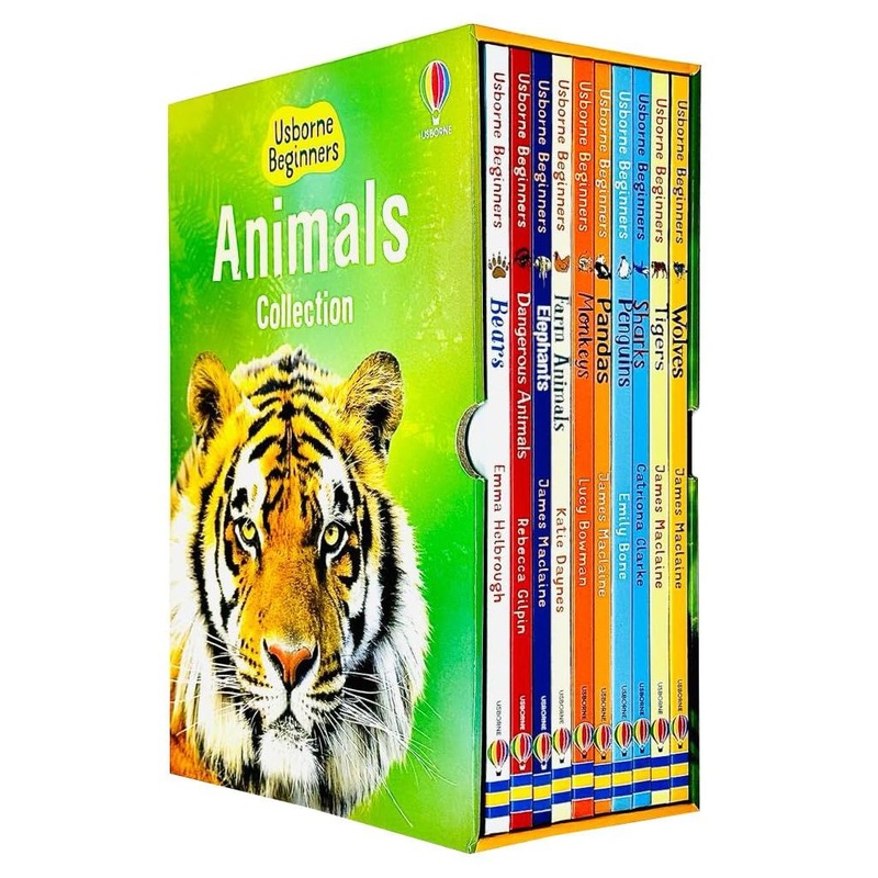 Usborne Beginners Animals Collection 10 Books Box Set – HARDCOVER