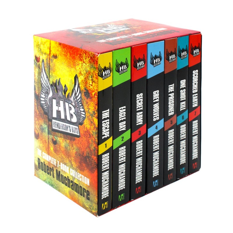 Hendersons Boys 7 Book Box Set by Robert Muchamore| Children’s & YA Adventure Fiction, Historical Stories, Popular Series & Gift Collection