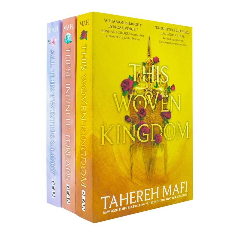 This Woven Kingdom Series 3 Book Collection by Tahereh Mafi  Gripping YA Fantasy Filled with Magic, Adventure & Immersive Storytelling for 12+ years