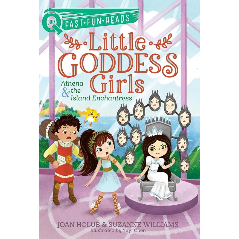 Athena & the Island Enchantress: A QUIX Book (5) (Little Goddess Girls)