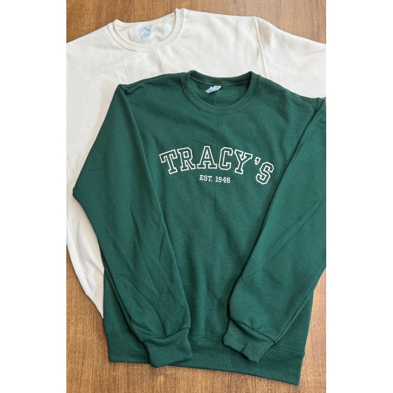 Tracy’s Drive- In Grocery Sweatshirt Green Small
