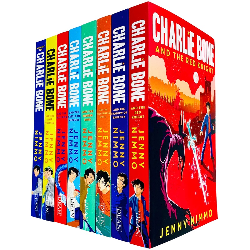 Charlie Bone Collection 8 Books Set By Jenny Nimmo Red Knight, Midnight, Blue Boa