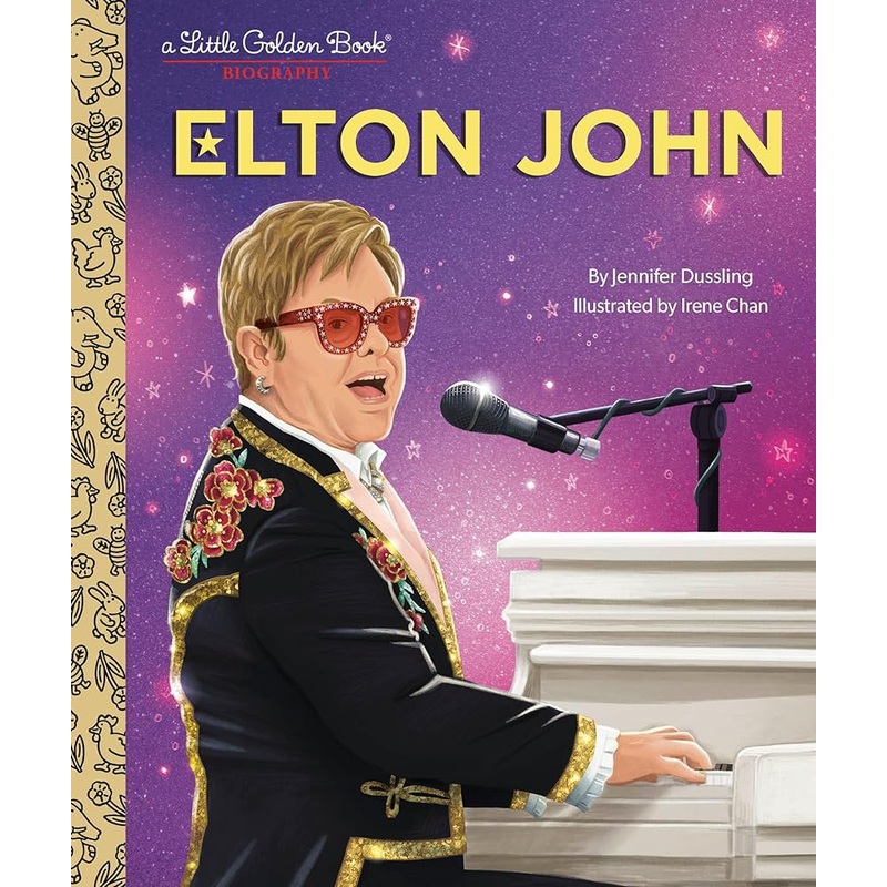 Elton John: A Little Golden Book Biography (Little Golden Book Biographies)