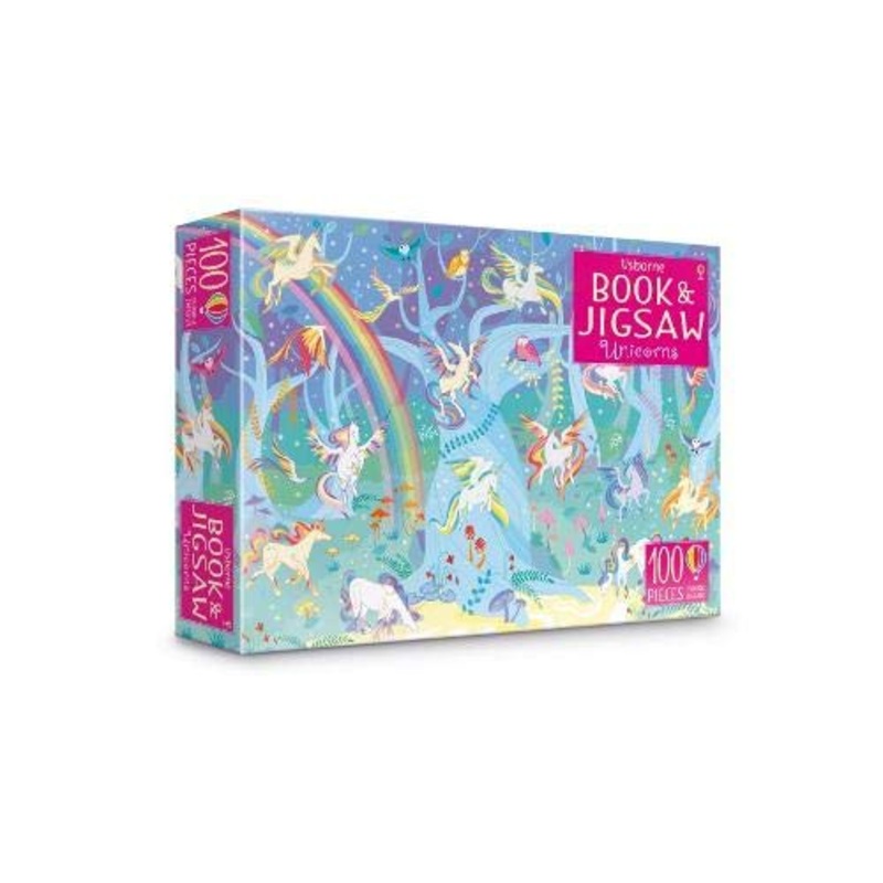 Usborne Book and Jigsaw Unicorns By Sam Smith