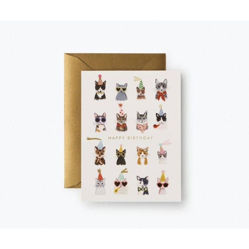 Cool Cats Birthday Card