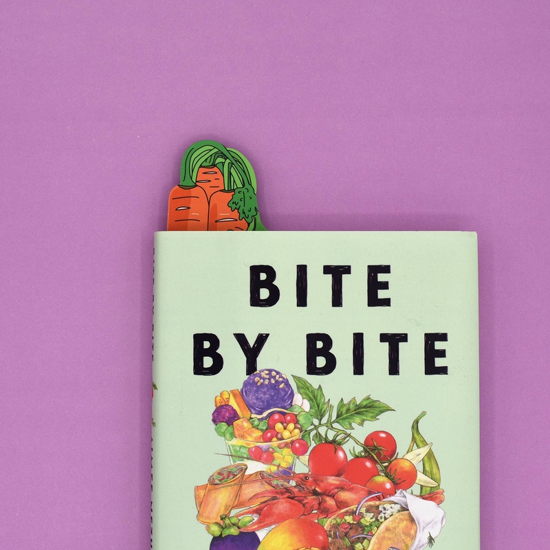 Humdrum Paper – Bunch of Carrots Bookmark (it’s die cut!)