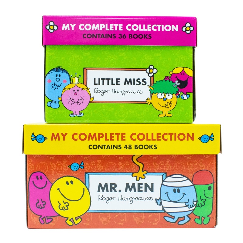 Mr Men & Little Miss My Complete Collection 84 Books Set by Roger Hargreaves | Children’s Series  Fun Stories,  Humor, Reading &  Early Learning