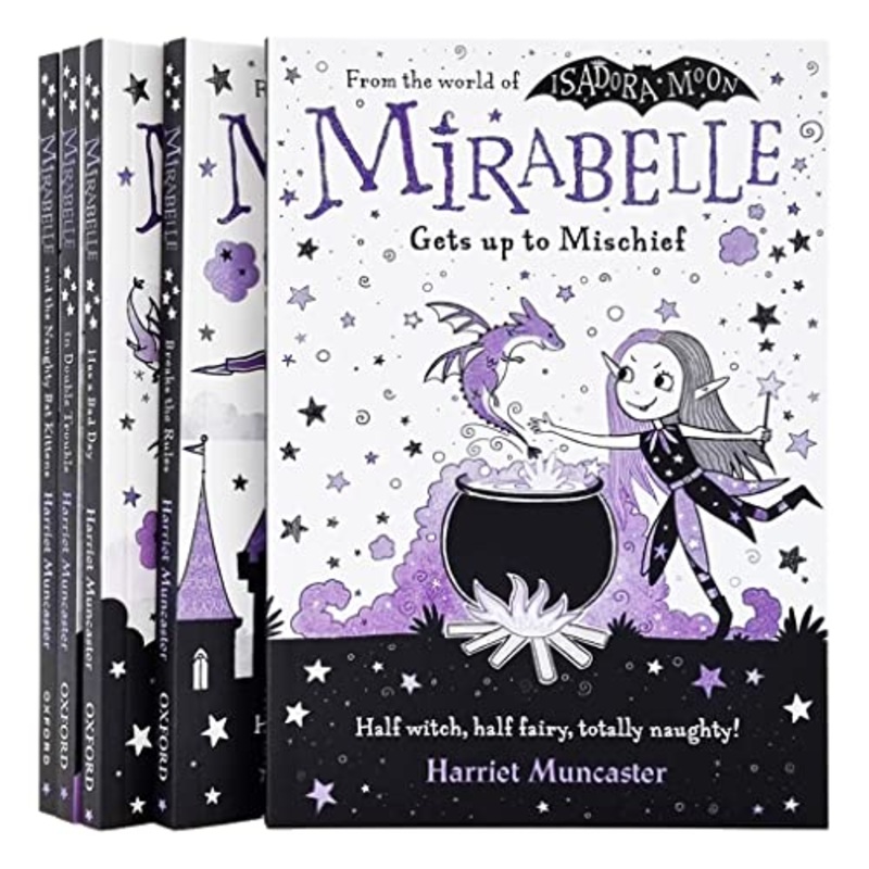 Harriet Muncaster Mirabelle Collection 5 Books Set (Mirabelle Gets up to Mischief, Mirabelle Breaks the Rules, Mirabelle Has a Bad Day, Mirabelle In Double Trouble & etc…)