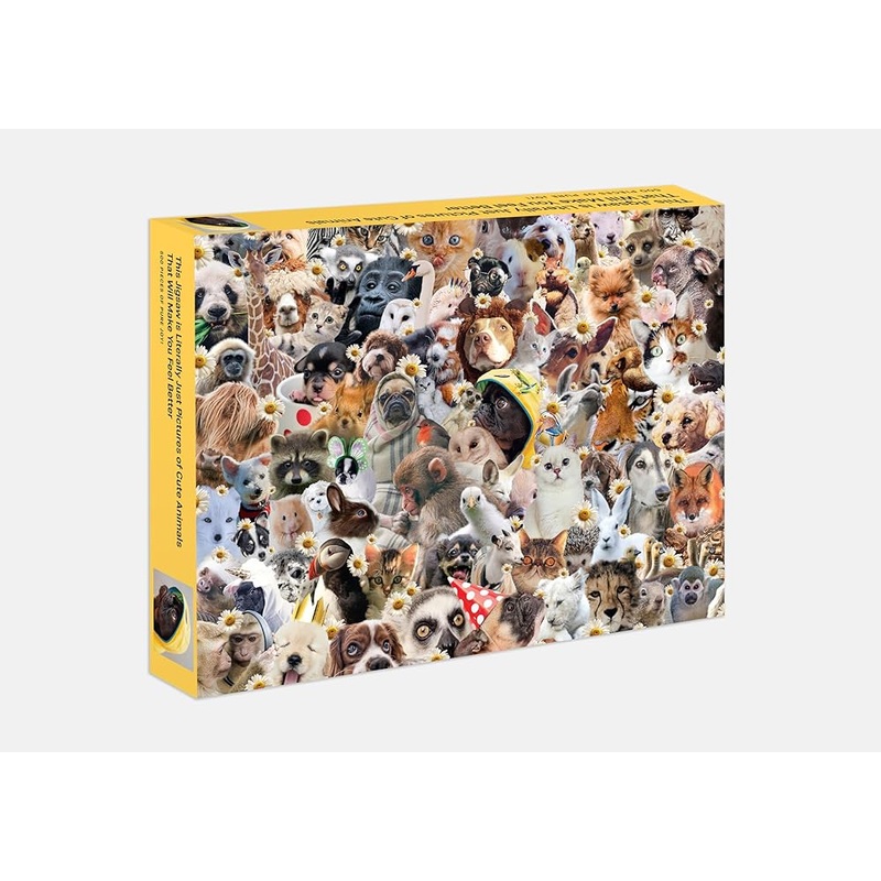 This Jigsaw is Literally Just Pictures of Cute Animals That Will Make You Feel Better: 500 Piece Jigsaw Puzzle