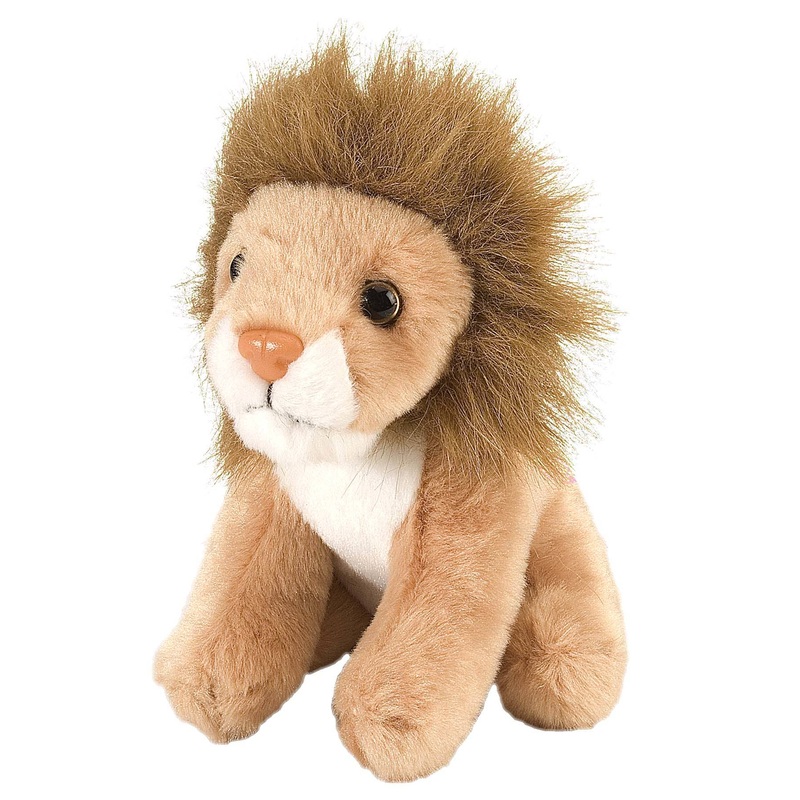 Wild Republic – Pocketkins Lion Stuffed Animal  5″