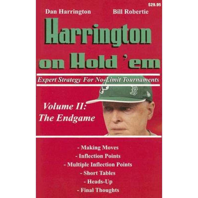 Harrington on Hold ’em: Expert Strategy for No Limit Tournaments: Volume 2: The Endgame Paperback