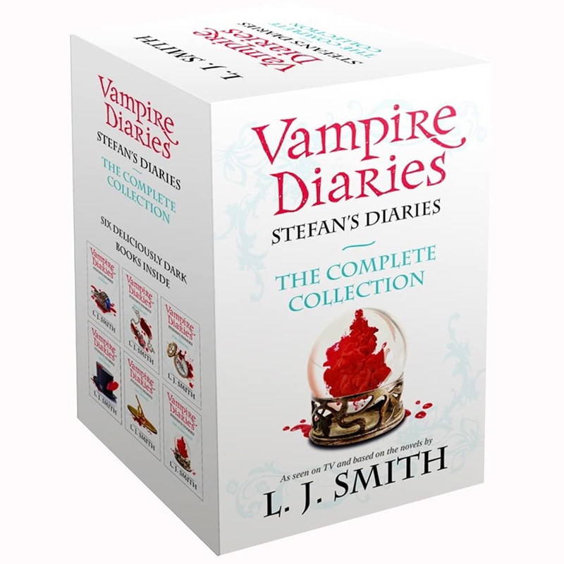 Vampire Diaries Stefan’s Diaries The Complete Collection Books 1 – 6 Box Set by L. J. Smith (Origins, Bloodlust, Craving, Ripper, Asylum & Compelled)