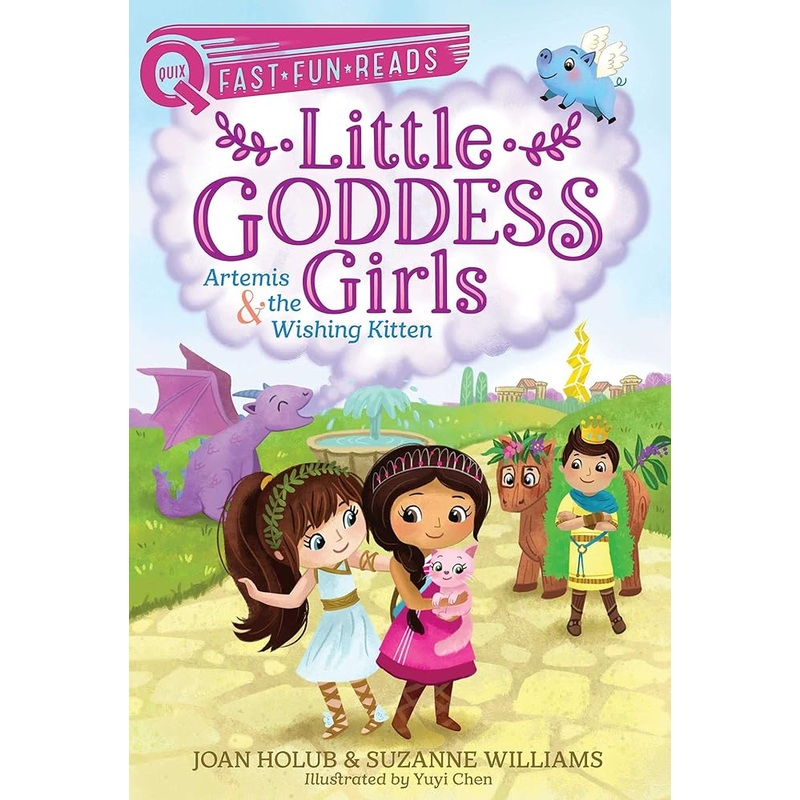 Artemis & the Wishing Kitten: A QUIX Book (8) (Little Goddess Girls)