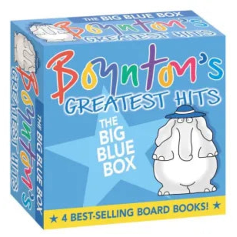 Boynton’s Greatest Hits the Big Blue Box (Boxed Set): Moo, Baa, La La La!; A to Z; Doggies; Blue Hat, Green Hat Boxed Set
