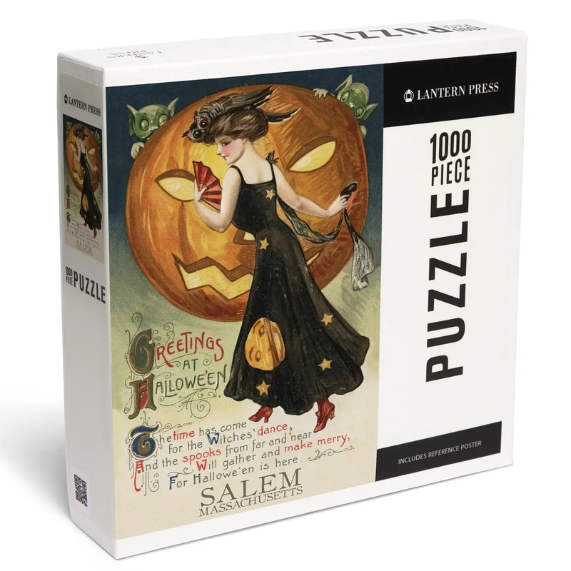 Halloween Witch Salem Puzzle 1000 Pieces
