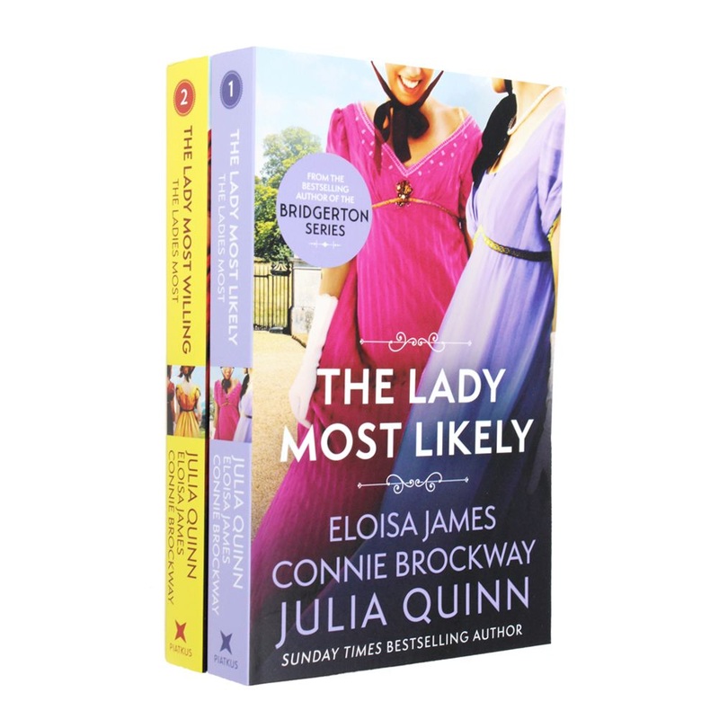 Julia Quinn The Lady Most Likely Saga 2 Books Set Collection (The Lady Most Likely ,The Lady Most Willing )