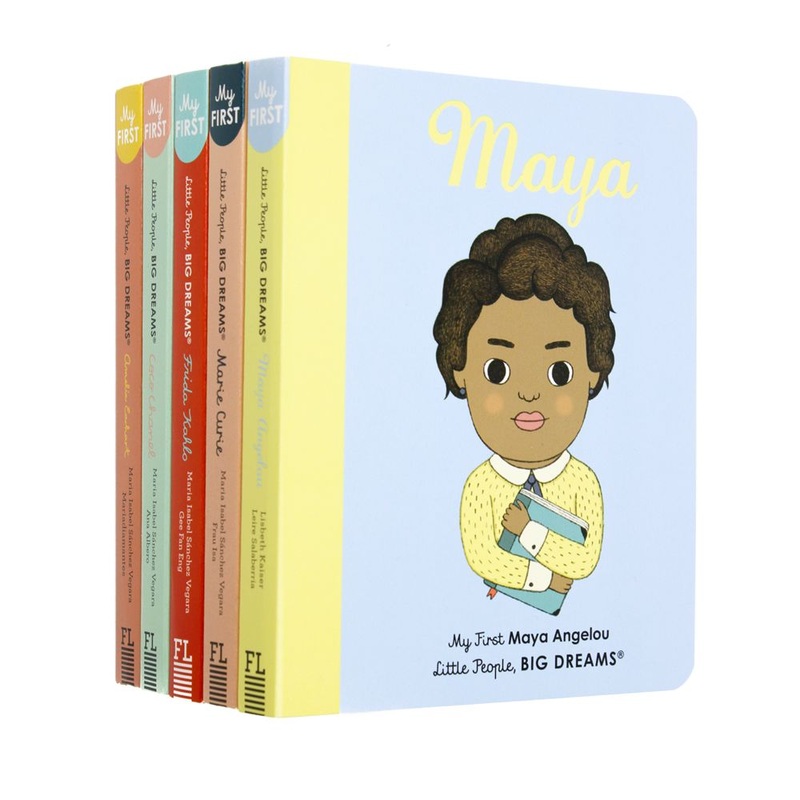 Little People, Big Dreams, 5 Books Set Collection: Coco, Frida, Maya, Amelia – Inspiring Biographies for Young Readers & Education