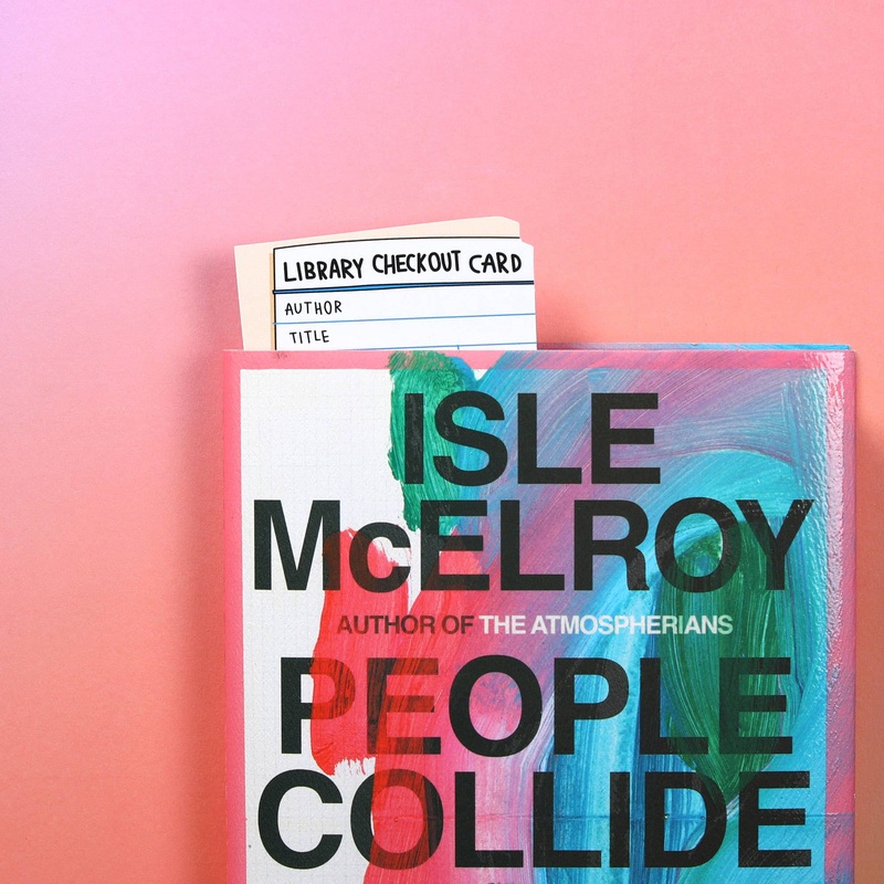 Humdrum Paper – Library Card Bookmark (it’s die cut!)