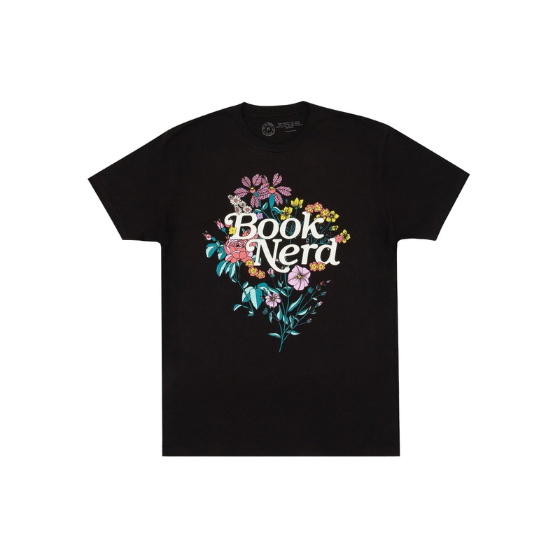 Book Nerd Floral Unisex T-Shirt XXXL