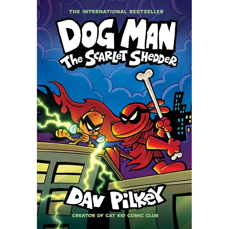 Dog Man: The Scarlet Shedder: A Graphic Novel Hardcover