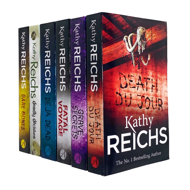 Kathy Reichs Temperance Brennan Series 6 Books Set Collection (Series 1) – Mystery Thriller Crime Detective Fiction Novels Bestseller