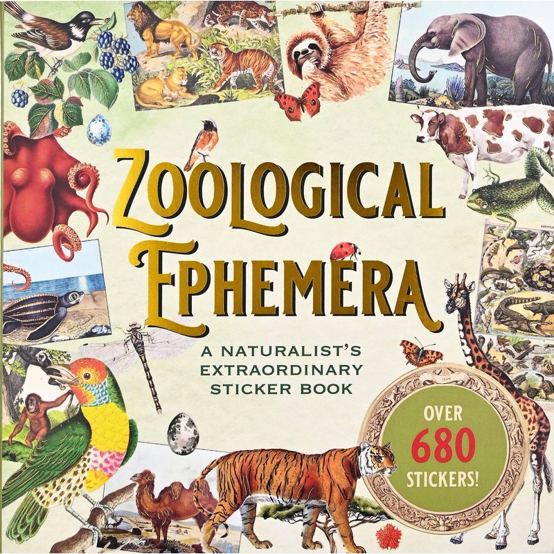 Peter Pauper Press – Zoological Ephemera Sticker Book