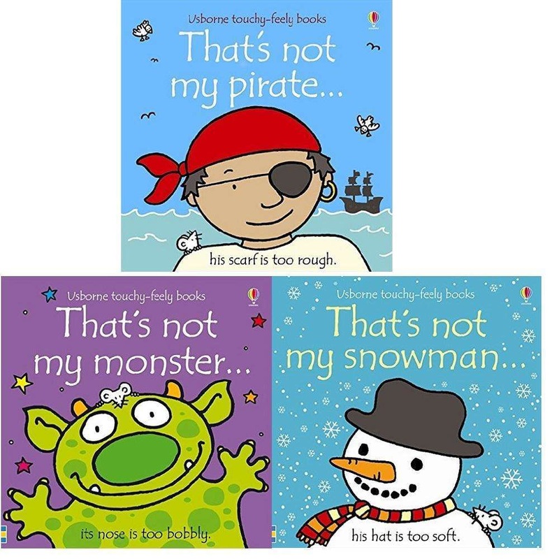 That’s Not My 3 Books Collection Set (Pirate,Monster,Snowman) By Fiona Watt