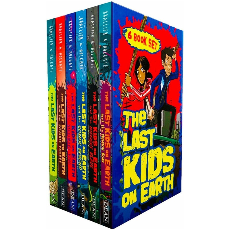 The Last Kids On Earth 6 Books Collection Set by Max Brallier – Last Kids On Earth, Zombie Parade, Nightmare King, Cosmic Beyond, Midnight Blade & More