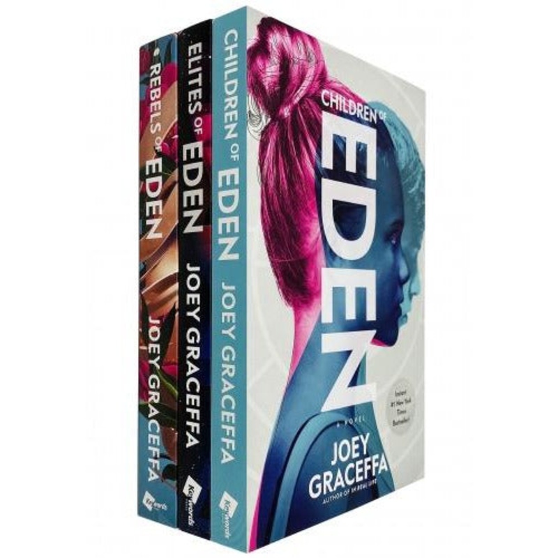 Children Of Eden Trilogy Joey Graceffa Collection 3 Books Set – Children Of Eden Elites Of Eden Re..