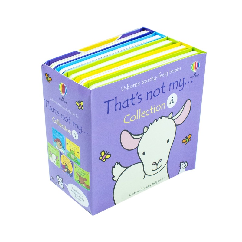 Usborne touchy-feely books That’s not my Collection 4, 5 Books Box Set (Witch, Pirate, Goat, Frog, Deer)