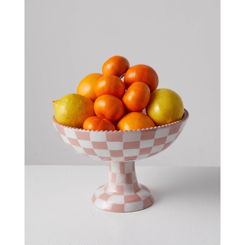 Checkered Fruit Bowl One Size