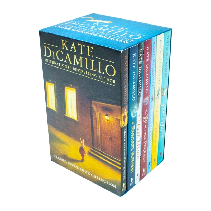Kate DiCamillo 7 Book Set  Edward Tulane, Tiger Rising & More  Beloved Children’s Fiction for Young Readers, Imaginative Stories, Great Gift Idea