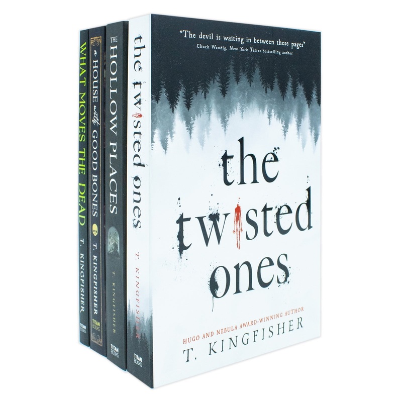 T Kingfisher 4-Book Collection Set:Gripping Horror & Fantasy Tales What Moves The Dead, A House with Good Bones, The Hollow Places & The Twisted Ones
