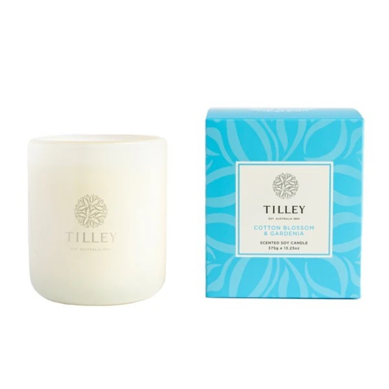 TILLEY COTTON BLOSSOM & GARDENIA CANDLE