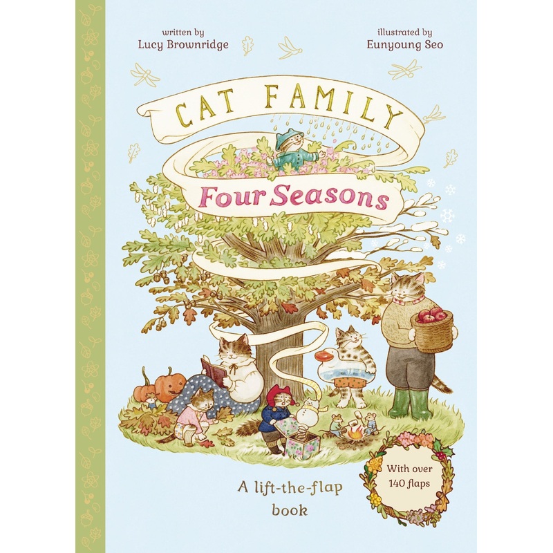 Cat Family Four Seasons