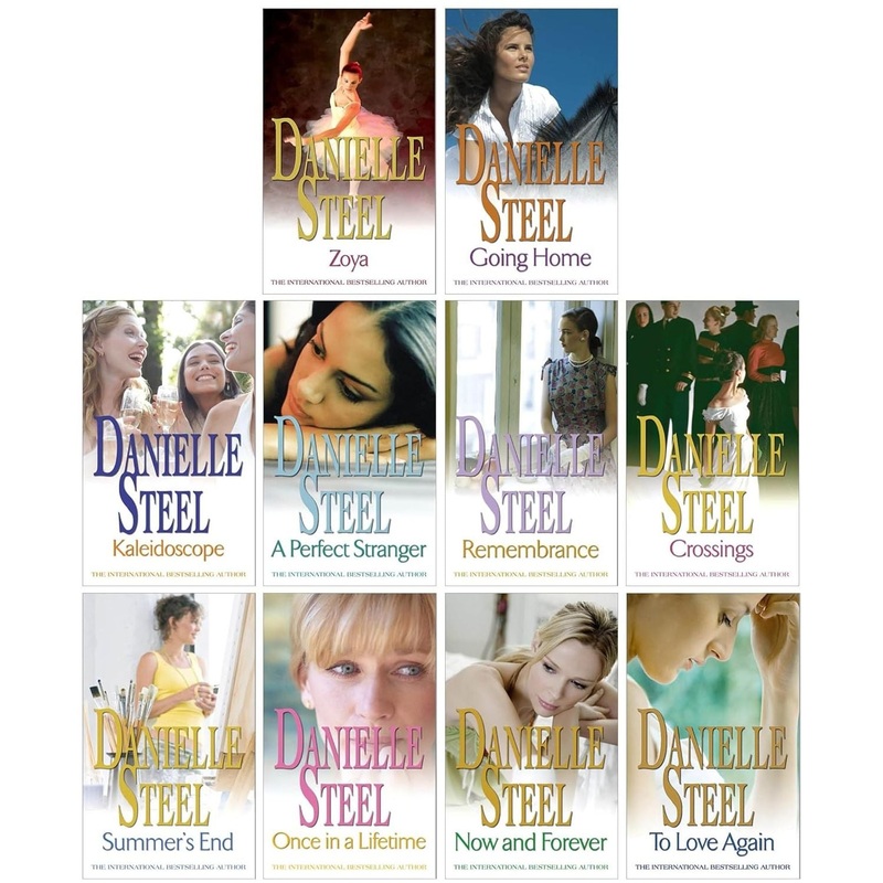 Danielle Steel 10 Books Collection Set (Going Home, Now And Forever, Summer’s End, To Love Again, Remembrance, A Perfect Stranger, Crossings, Once in A Lifetime, Kaleidoscope & Zoya)